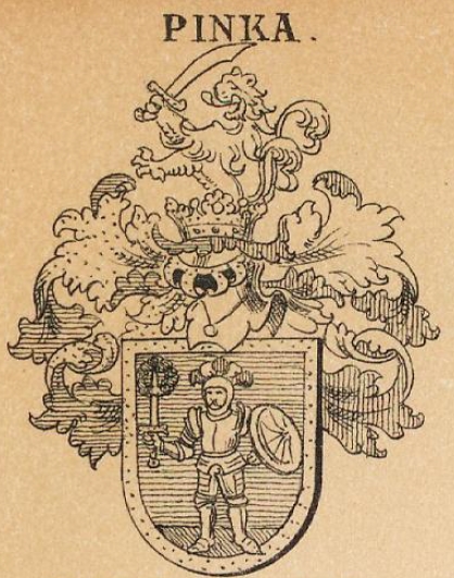 Pinka Coat of Arms / Family Crest 0