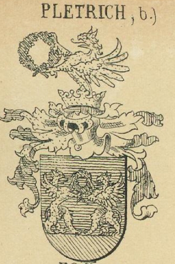 Pletrich Coat of Arms / Family Crest 1