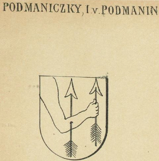 Podmaniczky Coat of Arms / Family Crest 1