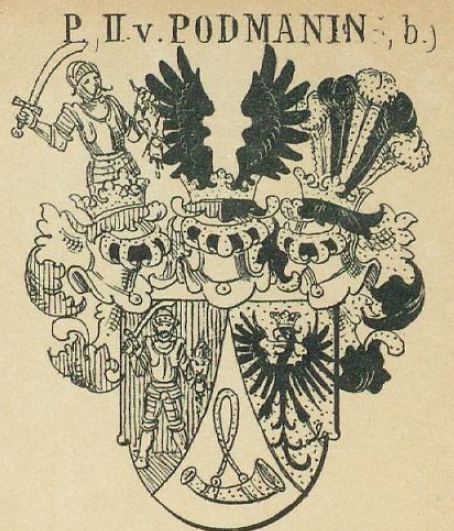 Podmaniczky Coat of Arms / Family Crest 3
