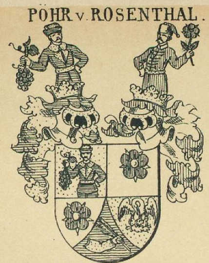 Pohr Coat of Arms / Family Crest 1