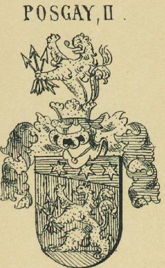 Posgay Coat of Arms / Family Crest 1