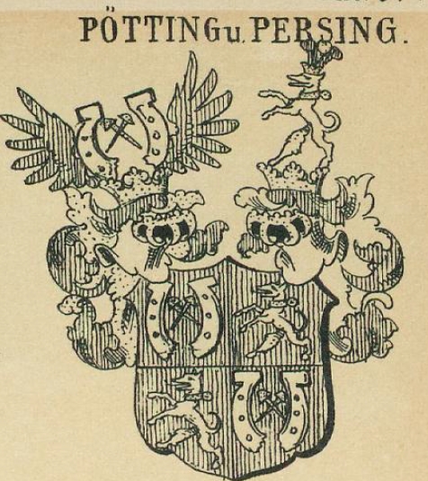 Potting Coat of Arms / Family Crest 1