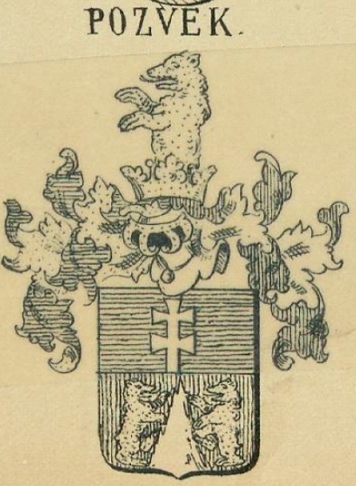 Pozvek Coat of Arms / Family Crest 1