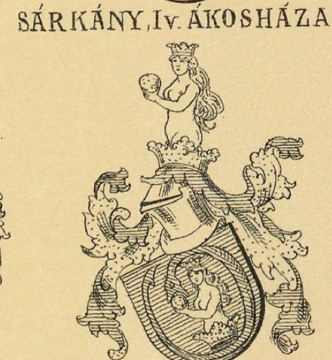 Sarkany Coat of Arms / Family Crest 1