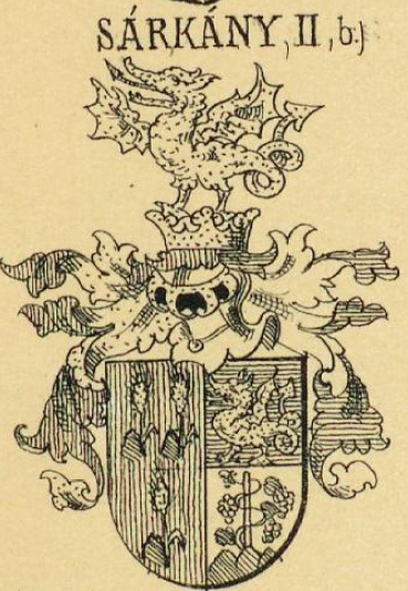 Sarkany Coat of Arms / Family Crest 3