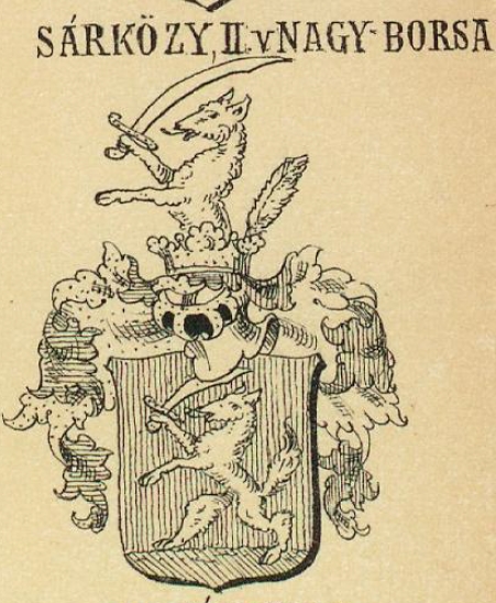Sarkozy Coat of Arms / Family Crest 1