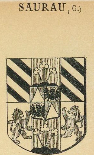 Saurau Coat of Arms / Family Crest 2