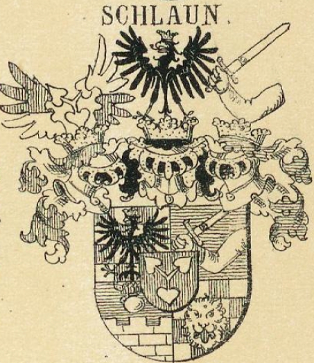 Schlaun Coat of Arms / Family Crest 0