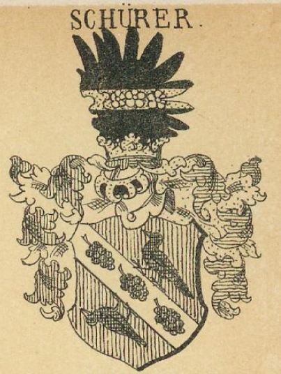 Schurer Coat of Arms / Family Crest 3