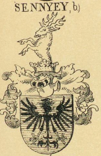 Sennyey Coat of Arms / Family Crest 1