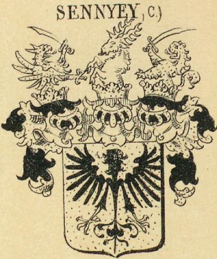 Sennyey Coat of Arms / Family Crest 2