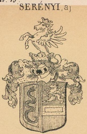 Serenyi Coat of Arms / Family Crest 0