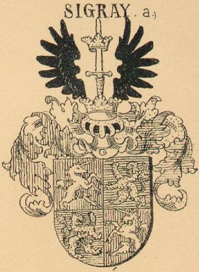 Sigray Coat of Arms / Family Crest 1