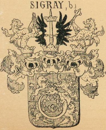 Sigray Coat of Arms / Family Crest 2