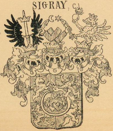 Sigray Coat of Arms / Family Crest 3