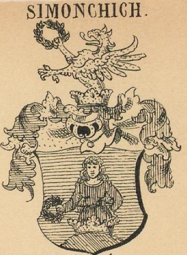 Simonchich Coat of Arms / Family Crest 1