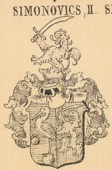 Simonovics Coat of Arms / Family Crest 2