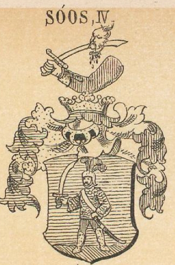 Soos Coat of Arms / Family Crest 3