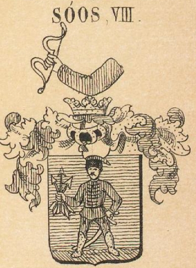 Soos Coat of Arms / Family Crest 7