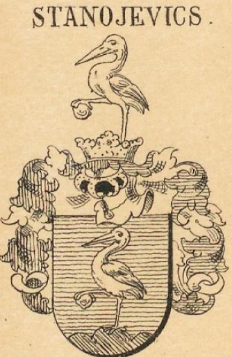 Stanojevics Coat of Arms / Family Crest 1