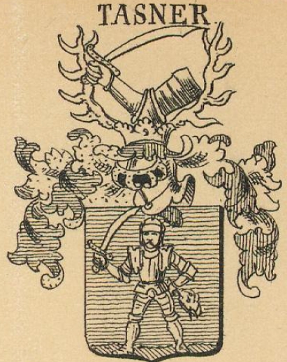 Tasner Coat of Arms / Family Crest 0