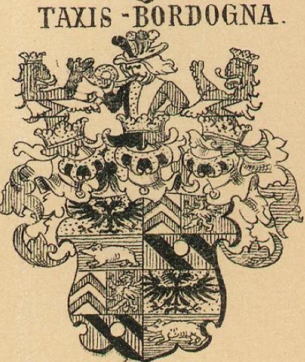 Taxis Coat of Arms / Family Crest 1