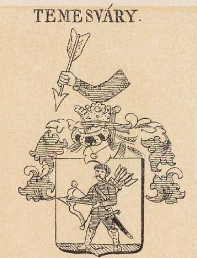 Temesvary Coat of Arms / Family Crest 1