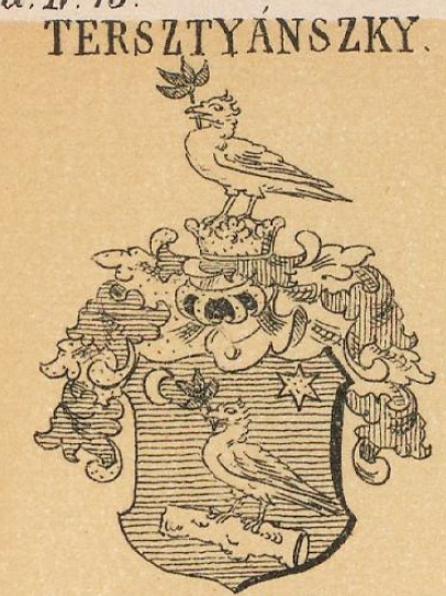 Tersztyanszky Coat of Arms / Family Crest 0