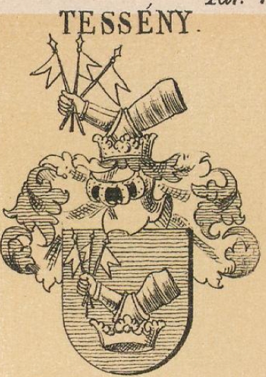 Tesseny Coat of Arms / Family Crest 0