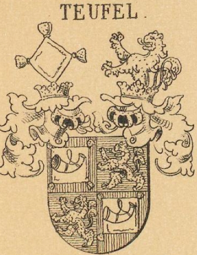Teufel Coat of Arms / Family Crest 9