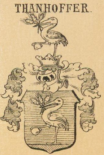 Thanhoffer Coat of Arms / Family Crest 1