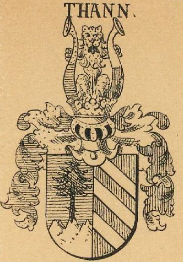 Thann Coat of Arms / Family Crest 1