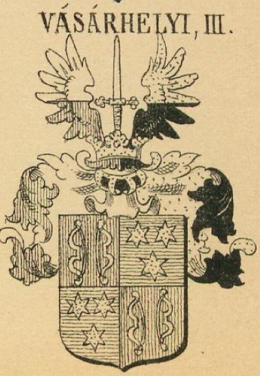 Vasarhelyi Coat of Arms / Family Crest 2