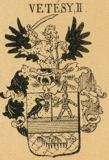 Vetessy Coat of Arms / Family Crest 1