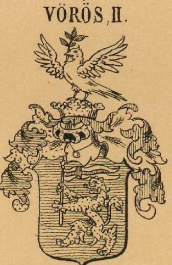 Voros Coat of Arms / Family Crest 1