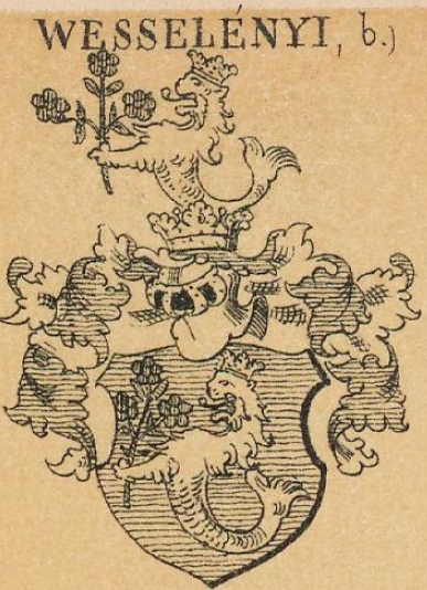 Wesselenyi Coat of Arms / Family Crest 1