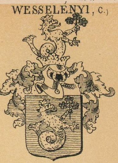 Wesselenyi Coat of Arms / Family Crest 2