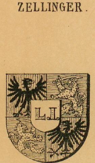 Zellinger Coat of Arms / Family Crest 0