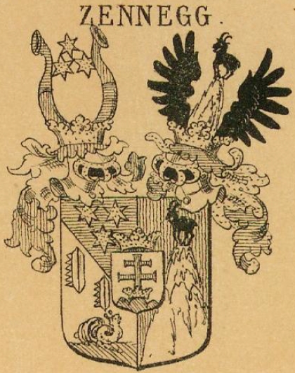 Zennegg Coat of Arms / Family Crest 0