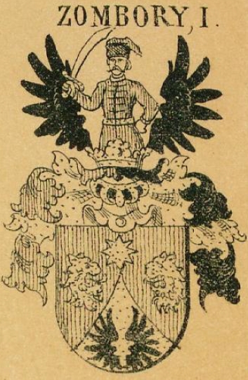 Zombory Coat of Arms / Family Crest 1