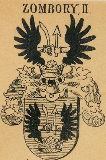 Zombory Coat of Arms / Family Crest 3