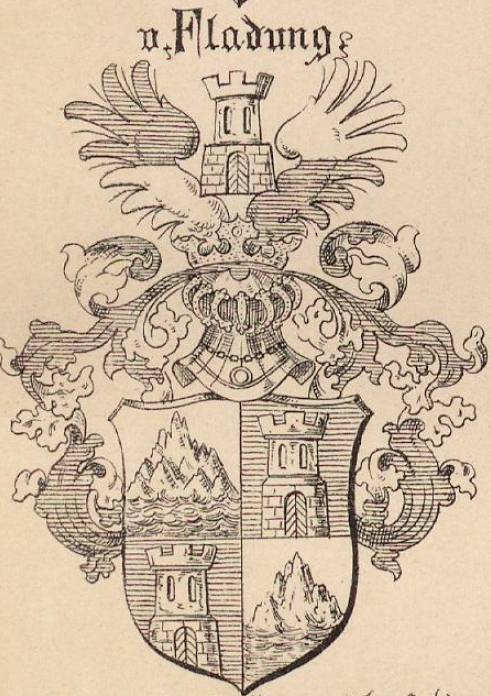 fladung Coat of Arms / Family Crest 2