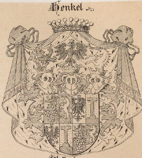 henkel Coat of Arms / Family Crest 2