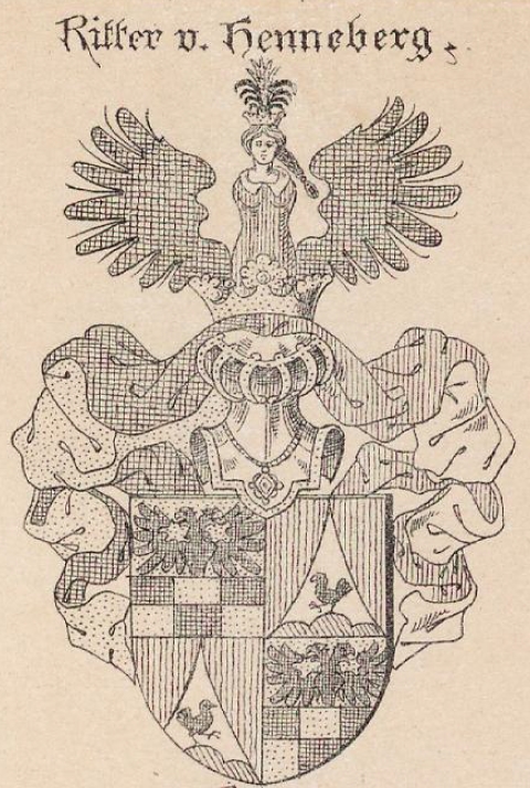 henneberg Coat of Arms / Family Crest 6