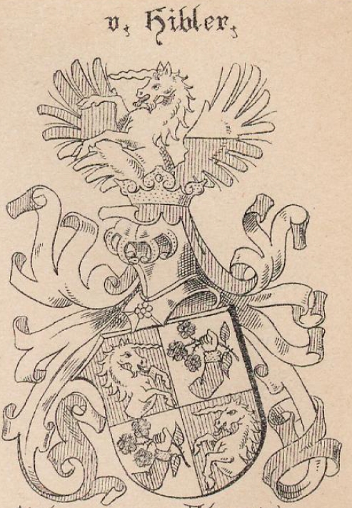 hibler Coat of Arms / Family Crest 2