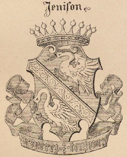 jenison Coat of Arms / Family Crest 7