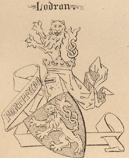 lodron Coat of Arms / Family Crest 4