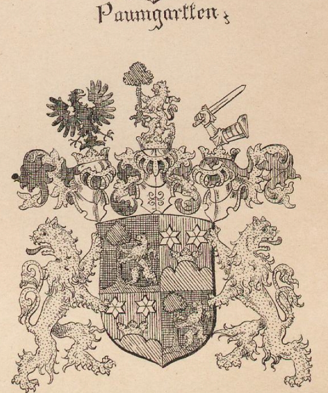 paumgartten Coat of Arms / Family Crest 1