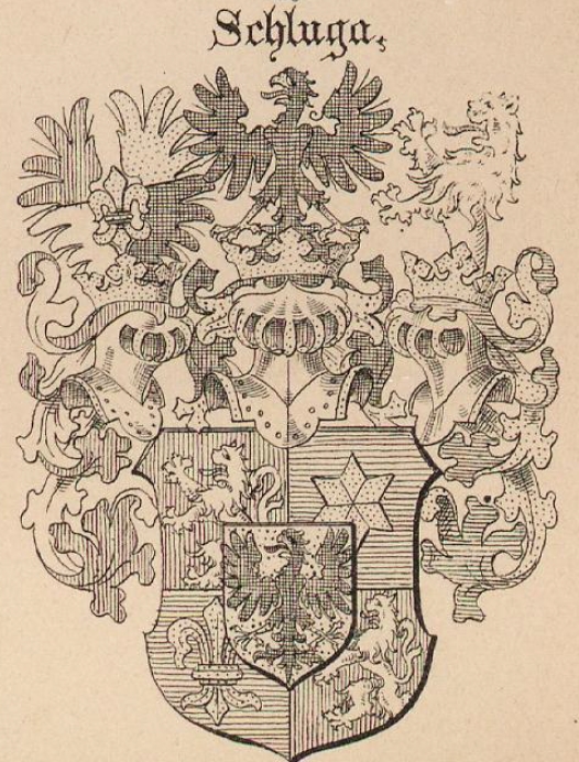 schluga Coat of Arms / Family Crest 3